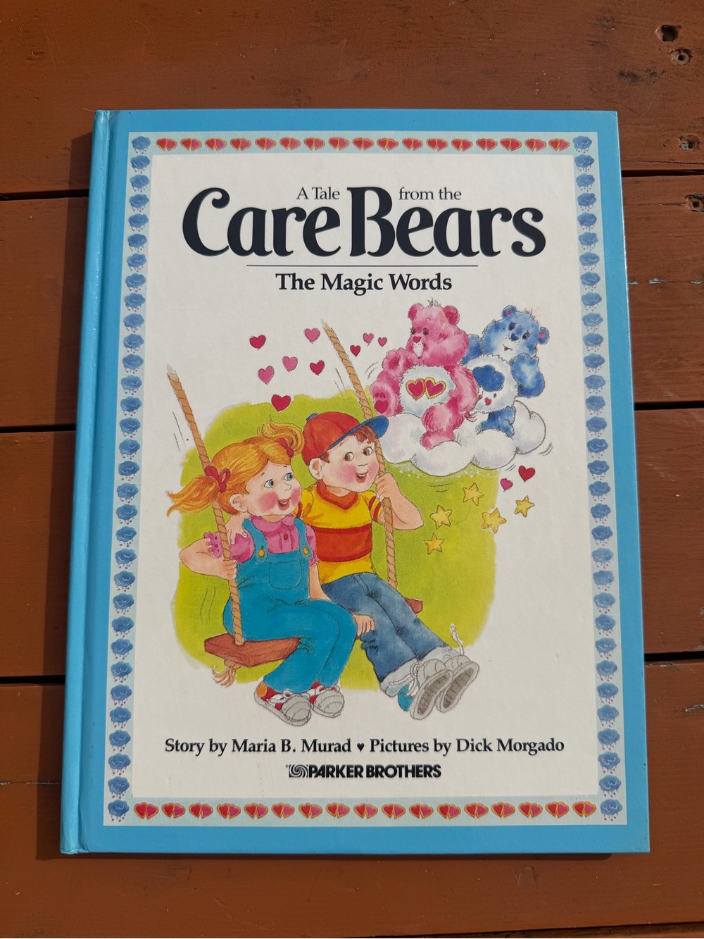 1984 Care Bears The Magic Words Storybook